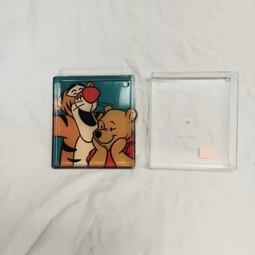 Vintage Disney Winnie The Pooh & Tigger Trinket Box Jewelry Keepsake Collectible
